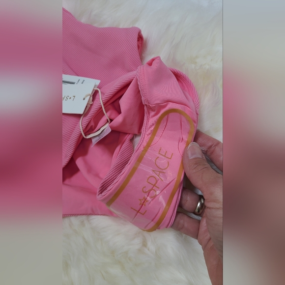 NWT L*Space The Perfect Pink Swimsuit - Picture 6 of 6